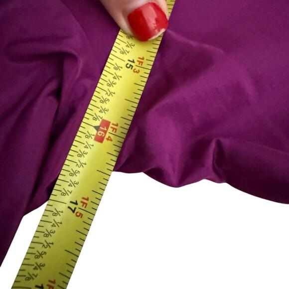 Zara Fuchsia Tiered/Babydoll Dress Medium Tafeta iconic bloggers favourite mini - Picture 9 of 12